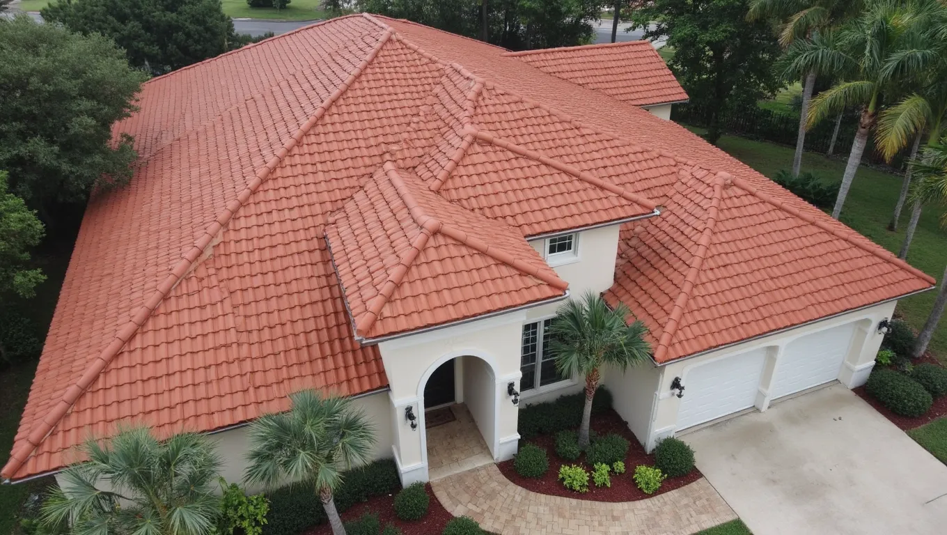 Tile roof repair Orlando FL - clay and concrete tile roofing